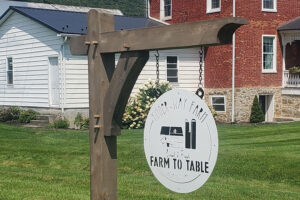 timber frame sign