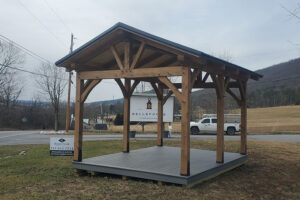 timber frame pavilion