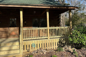 OLde timber porch